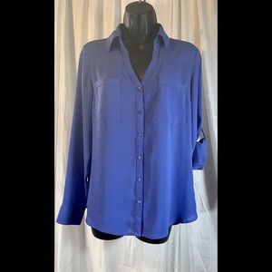 Express Blue Portofino Blouse